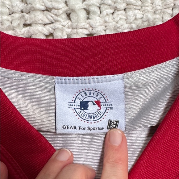 Vintage Seattle Mariners MLB Pullover Windbreaker Jacket Red – Gear For Sports - Picture 2 of 7